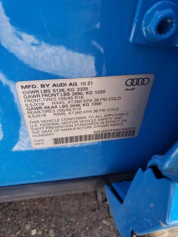 Photo 12 VIN: WA1EECF34N1040314 - AUDI Q3 PREMIUM 