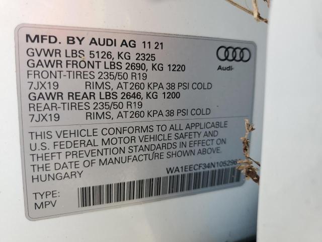 Photo 12 VIN: WA1EECF34N1052964 - AUDI Q3 PREMIUM 