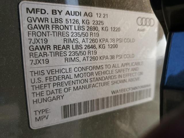 Photo 12 VIN: WA1EECF34N1068064 - AUDI Q3 PREMIUM 