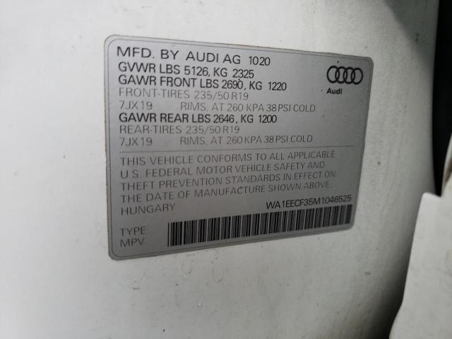 Photo 12 VIN: WA1EECF35M1046525 - AUDI Q3 