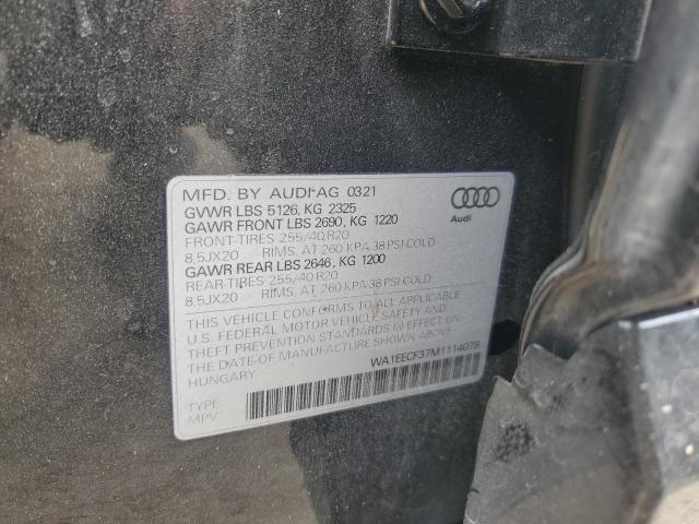 Photo 12 VIN: WA1EECF37M1114078 - AUDI Q3 