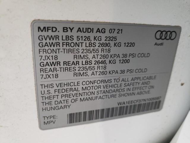 Photo 9 VIN: WA1EECF37N1005587 - AUDI Q3 