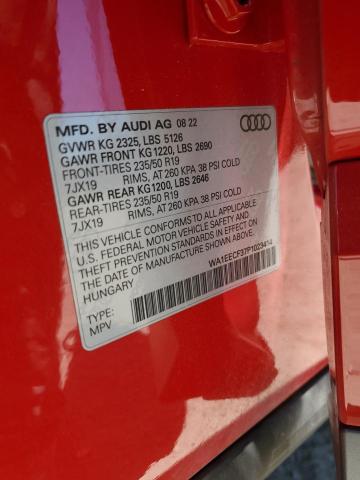 Photo 11 VIN: WA1EECF37P1023414 - AUDI Q3 PREMIUM 