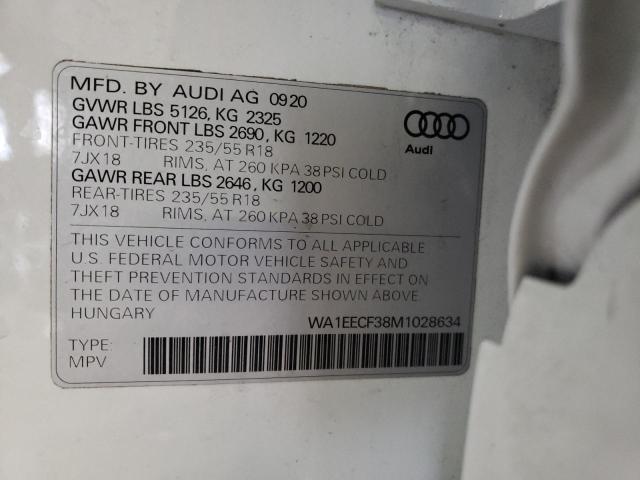 Photo 12 VIN: WA1EECF38M1028634 - AUDI Q3 