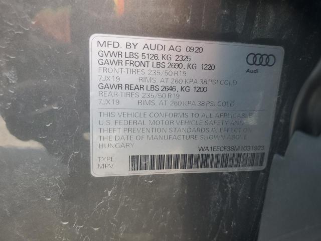 Photo 13 VIN: WA1EECF38M1031923 - AUDI Q3 PREMIUM 