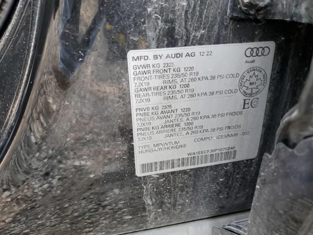 Photo 12 VIN: WA1EECF38P1075246 - AUDI Q3 PREMIUM 