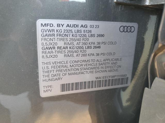 Photo 13 VIN: WA1EECF38P1115583 - AUDI Q3 PREMIUM 