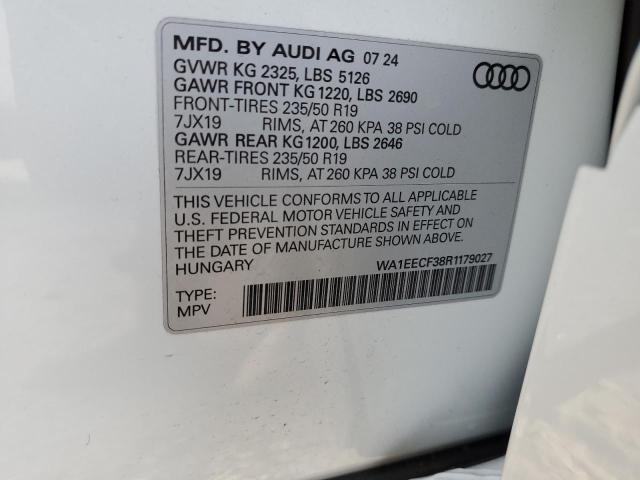 Photo 13 VIN: WA1EECF38R1179027 - AUDI Q3 PREMIUM 