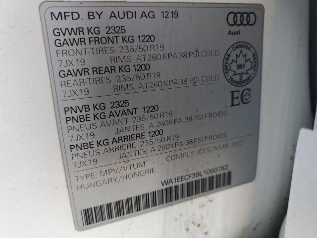 Photo 11 VIN: WA1EECF39L1060782 - AUDI Q3 