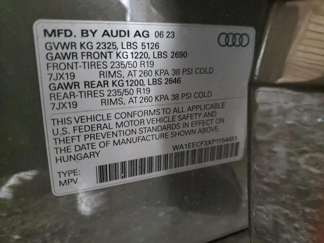 Photo 11 VIN: WA1EECF3XP1154451 - AUDI Q3 PREMIUM 