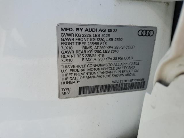 Photo 11 VIN: WA1EEDF34P1030388 - AUDI Q3 PREMIUM 