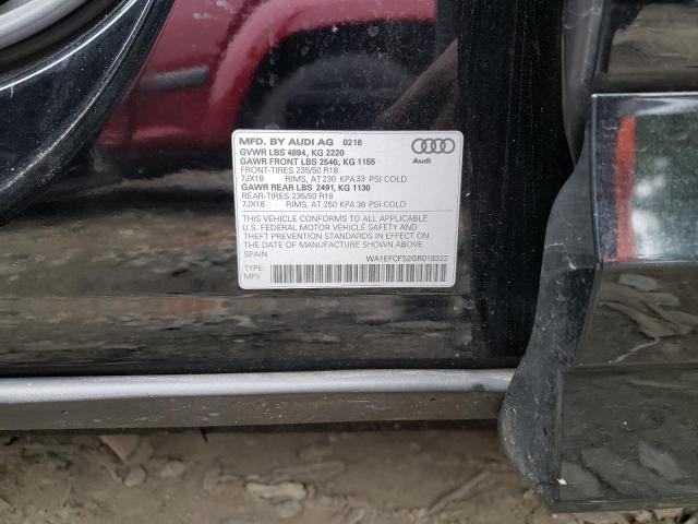 Photo 9 VIN: WA1EFCFS2GR018322 - AUDI Q3 PREMIUM 