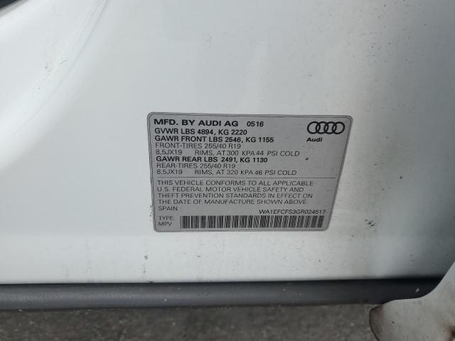 Photo 11 VIN: WA1EFCFS3GR024517 - AUDI Q3 