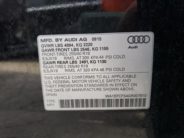 Photo 11 VIN: WA1EFCFS4GR007810 - AUDI Q3 