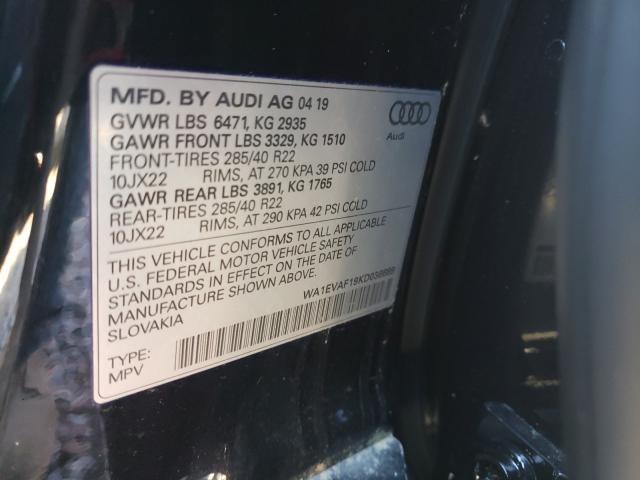 Photo 9 VIN: WA1EVAF19KD036689 - AUDI Q8 