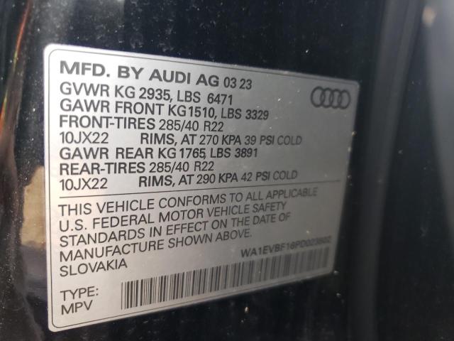 Photo 11 VIN: WA1EVBF16PD023802 - AUDI Q8 