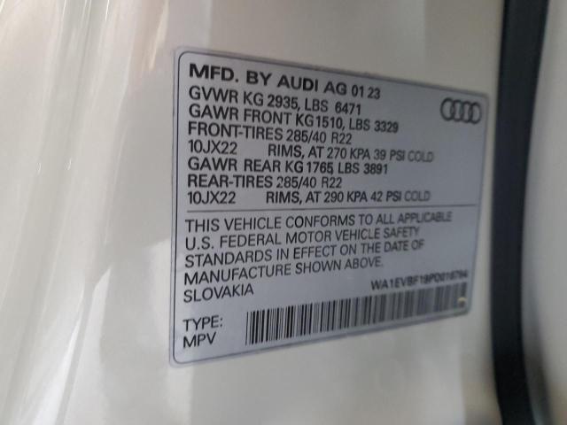 Photo 13 VIN: WA1EVBF19PD016794 - AUDI Q8 