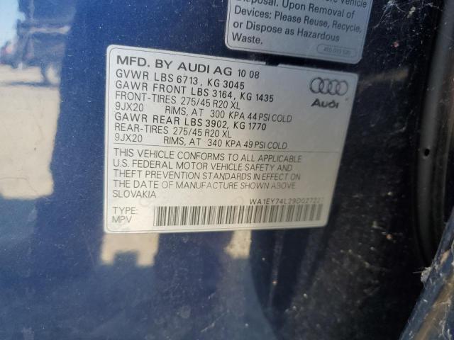 Photo 12 VIN: WA1EY74L29D027227 - AUDI Q7 3.6 QUA 