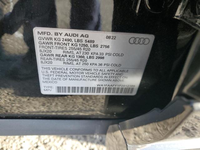 Photo 12 VIN: WA1FAAFY1P2012189 - AUDI Q5 PRESTIG 