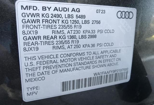 Photo 9 VIN: WA1FAAFY9P2197592 - AUDI Q5 