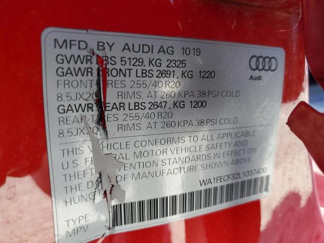 Photo 12 VIN: WA1FECF32L1037400 - AUDI Q3 