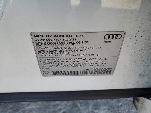 Photo 12 VIN: WA1FFCFS5FR008970 - AUDI Q3 PRESTIG 