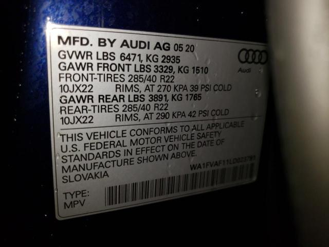 Photo 13 VIN: WA1FVAF11LD023781 - AUDI Q8 