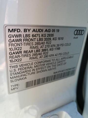 Photo 12 VIN: WA1FVAF17KD041037 - AUDI Q8 