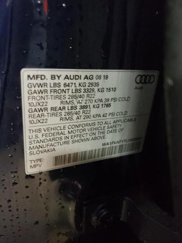 Photo 11 VIN: WA1FVAF17LD003891 - AUDI Q8 PRESTIG 