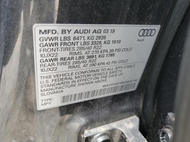 Photo 11 VIN: WA1FVAF19KD034168 - AUDI Q8 