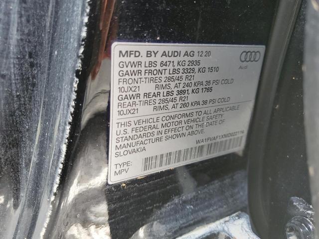 Photo 9 VIN: WA1FVAF1XMD022114 - AUDI Q8 