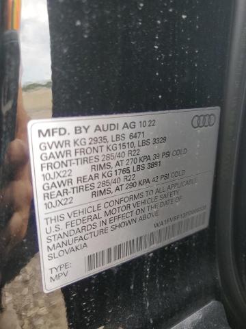 Photo 12 VIN: WA1FVBF13PD008338 - AUDI Q8 PRESTIG 