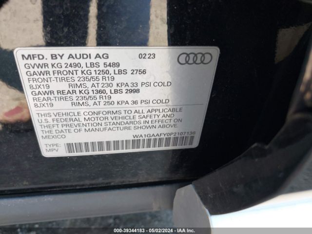 Photo 8 VIN: WA1GAAFY0P2107136 - AUDI Q5 