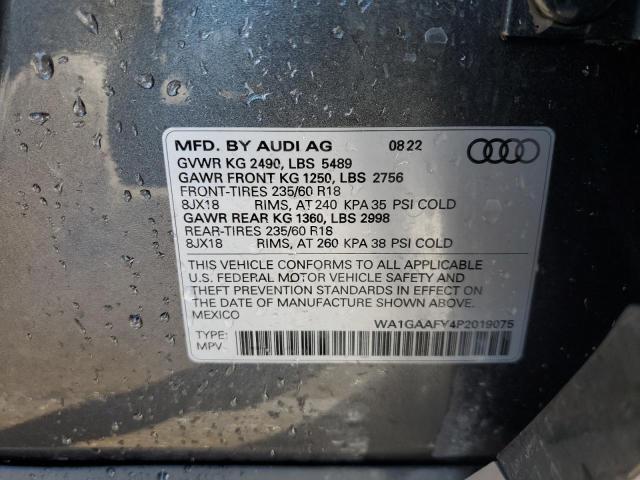 Photo 12 VIN: WA1GAAFY4P2019075 - AUDI Q5 