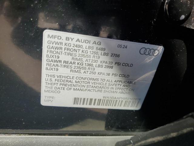 Photo 12 VIN: WA1GAAFY6R2107919 - AUDI Q5 PREMIUM 