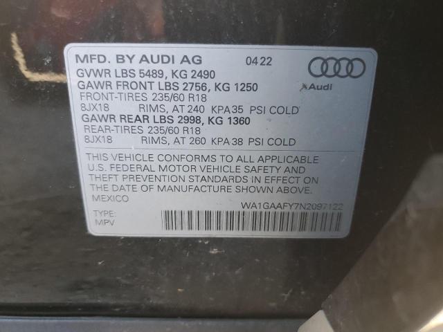 Photo 12 VIN: WA1GAAFY7N2097122 - AUDI Q5 