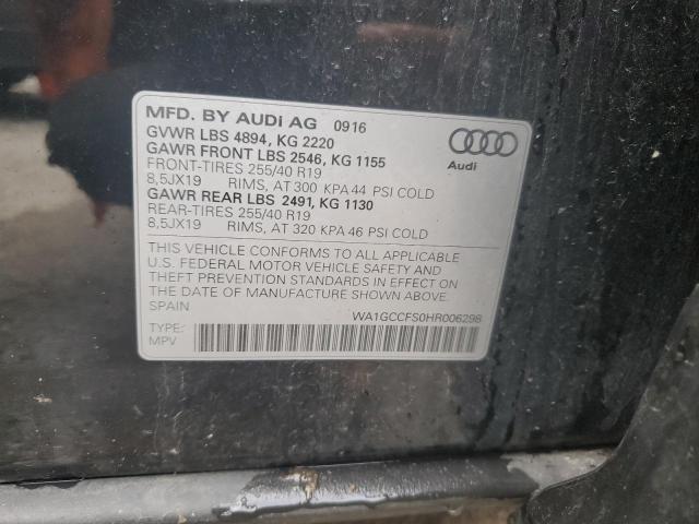 Photo 12 VIN: WA1GCCFS0HR006298 - AUDI Q3 PRESTIG 