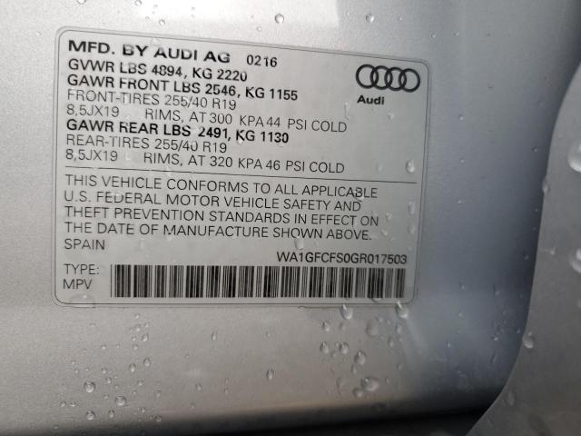 Photo 13 VIN: WA1GFCFS0GR017503 - AUDI Q3 