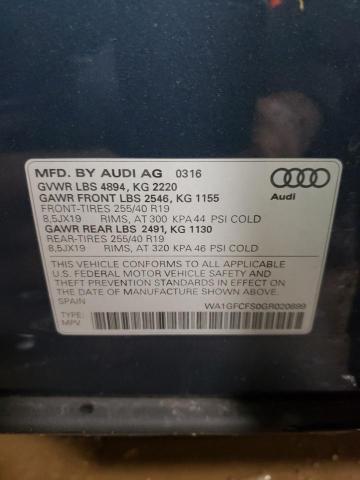 Photo 11 VIN: WA1GFCFS0GR020899 - AUDI Q3 PRESTIG 