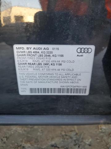 Photo 13 VIN: WA1GFCFS4FR011492 - AUDI Q3 PRESTIG 