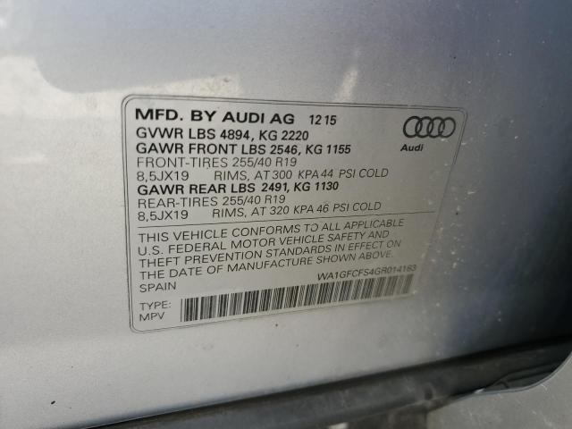 Photo 12 VIN: WA1GFCFS4GR014183 - AUDI Q3 PRESTIG 