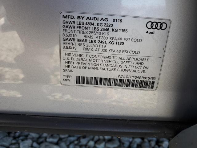 Photo 12 VIN: WA1GFCFS4GR015463 - AUDI Q3 