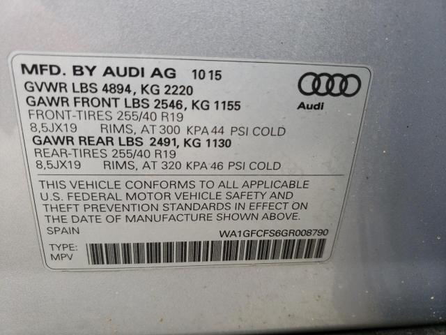 Photo 13 VIN: WA1GFCFS6GR008790 - AUDI Q3 PRESTIG 