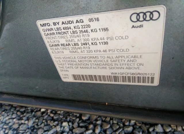 Photo 8 VIN: WA1GFCFS6GR025122 - AUDI Q3 