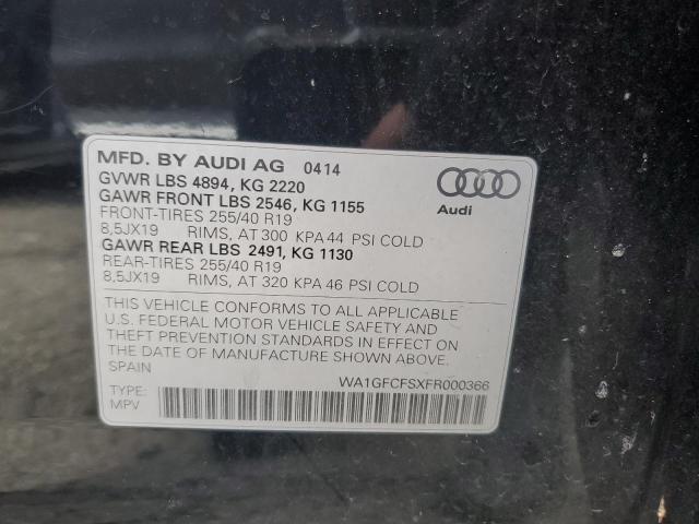 Photo 11 VIN: WA1GFCFSXFR000366 - AUDI Q3 PRESTIG 