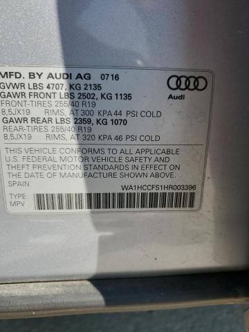 Photo 11 VIN: WA1HCCFS1HR003396 - AUDI Q3 PREMIUM 