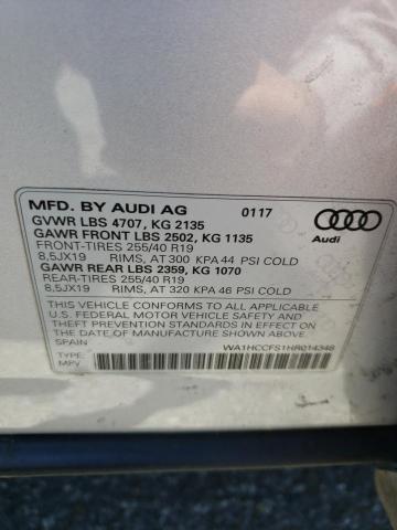 Photo 12 VIN: WA1HCCFS1HR014348 - AUDI Q3 