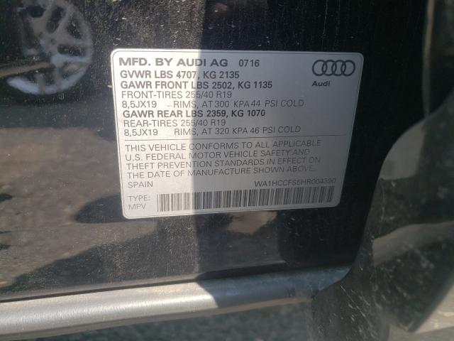 Photo 9 VIN: WA1HCCFS5HR004390 - AUDI Q3 