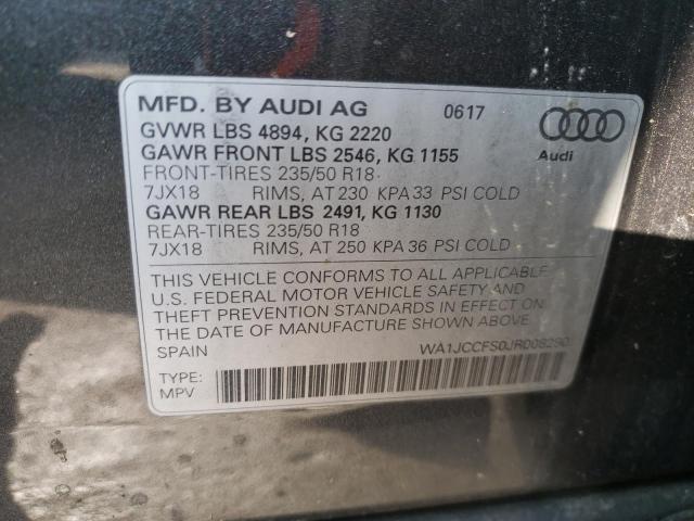 Photo 12 VIN: WA1JCCFS0JR008290 - AUDI Q3 PREMIUM 