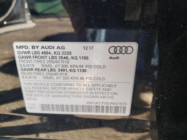 Photo 9 VIN: WA1JCCFS0JR021573 - AUDI Q3 PREMIUM 